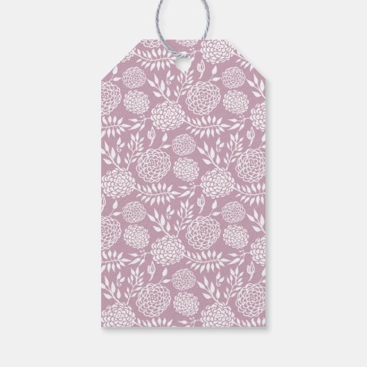 フォト結婚式の引き出物ラベル |フローラ戻る ギフトタグ (裏面)