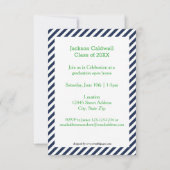 フォト縦型 – 3x5卒業パーティー招待状 招待状 (裏面)