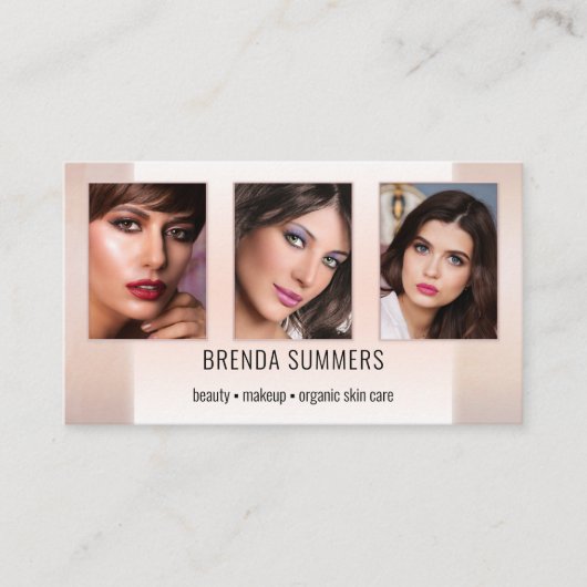 フォト美しい気にスキンプロフェッショナルアポイントメント部 予約カード (正面)