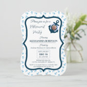 フォト航海のいかり&ネイビーブルートーンリタイア 招待状 (スタンド正面)