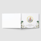 フォト花模様メモリアル ゲストブック (全面)