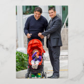 フォト花火金ゴールド新年おめでとう2023 箔シーズンカード (裏面)