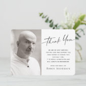 フォト葬儀悔やみや弔慰サンキューカード サンキューカード (スタンド正面)