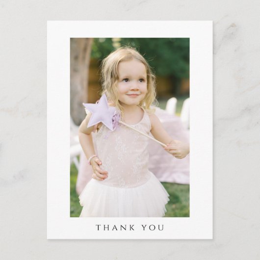 フォト誕生日ありがとうはがき シーズンポストカード (正面)