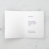 フォト誕生日カードの孫娘、16歳または年齢の追加 カード (内部)