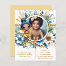 フォト誕生日リトルブラックフェアリーアフリカプリンセス