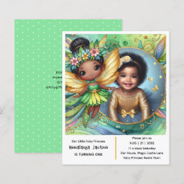 フォト誕生日リトルブラックフェアリーAfrican Tropical