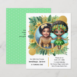 フォト誕生日リトルブラックフェアリーAfrican Tropical