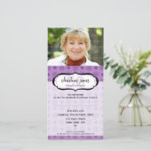 フォト誕生日招待状::おいしい4 (スタンド正面)