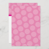 フォト誕生日招待状:：楽しいパターン4P 招待状 (正面/裏面)