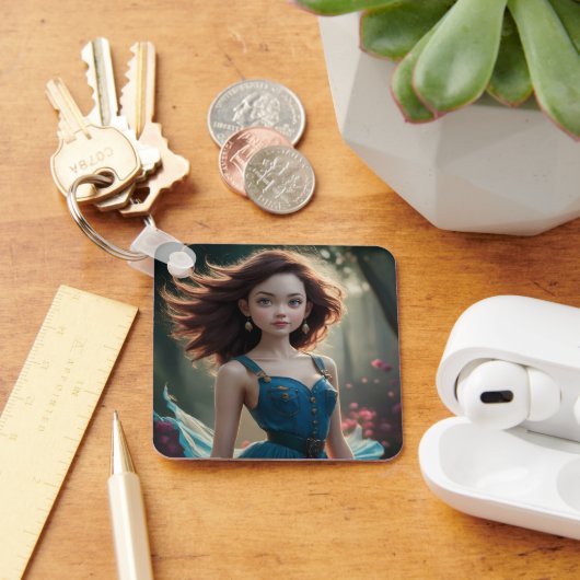 フォト踊りプリンセスキーチェーン キーホルダー (デスク)