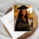 フォト金ゴールド卒業式&ディナーイベント 招待状