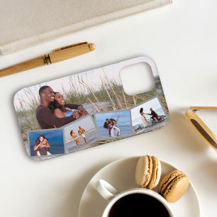 フォト5数々の写真ジグザグコラージュ横 iPhone 12 PROケース