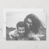 フォト | の結婚更新延期のお知らせ 招待状 (裏面)