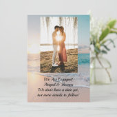 フォト オーシャン エンゲージメント アナウンスメント セーブザデート (スタンド正面)