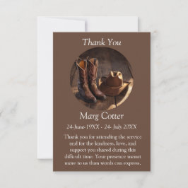 フォト カントリー メモリアル カード | パーソナライズされたカード