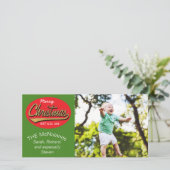 フォト・カードレトロ「Merry Christmas EST A.D. 336」 シーズンカード (スタンド正面)