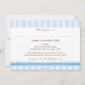 フォト《キリスト教》洗礼式や命名式招待状::スタイリッシュ4L 招待状 (裏面)