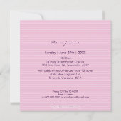 フォト《キリスト教》洗礼式や命名式招待状:: faith 3SQ 招待状 (裏面)