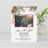 フォト クリスマス ウェディング セーブ・ザ・デート (スタンド正面)