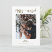 フォト ゴールド メリー&マリード ファースト クリスマス (スタンド正面)