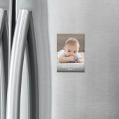 フォト&シンプル文字ホワスタイリッシュイモダントKeepsake マグネット