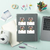 フォト+トナカイ+ギフトタグ+ステッカー シール (iPadカバー)