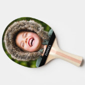 フォト&ネームテンプレート卓球こうもりパドル 卓球ラケット (横)