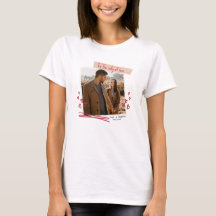 フォト&ネーム入りバレンタインTシャツ(名入れ・写真入り)