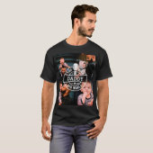 フォト·ファザーズ·デイ·ユー·ロック·オー·ワールド·ブラック Tシャツ (正面フル)