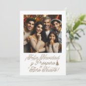 フォト フェリス・ナビダー&プロスペロ・アーニョ・ヌエボ 招待状 (スタンド正面)