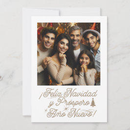 フォト　フェリス・ナビダー＆プロスペロ・アーニョ・ヌエボ 招待状