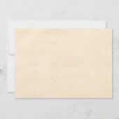 フォト ラスティック ウッズ マウンテン スケッチ ウェディング セーブザデート (裏面)