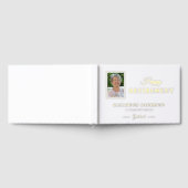 フォト・リタイア・パーティー・ゴールド・フォイル ゲストブック (全面)