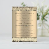 フォト ローズ 婚約 結婚 偽金 セピア 招待状 (スタンド正面)