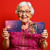 フォト&文字カスタムトワイライトキープサカード付き 招待状