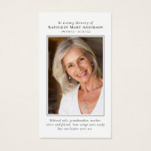 フォト（鳥）ショウジョウコウカンチョウメモリアルカード (正面)