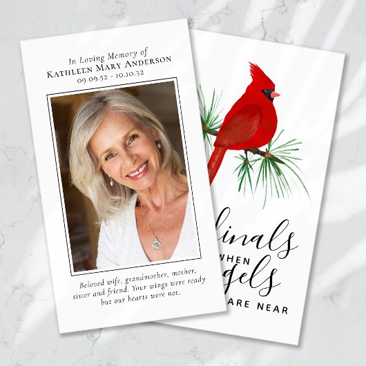 フォト（鳥）ショウジョウコウカンチョウメモリアルカード