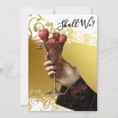 *～* フォト A101 カクテル オルネート 1  ブライズ 招待状 (正面)