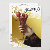 *～* フォト A101 カクテル オルネート 1  ブライズ 招待状 (正面/裏面)