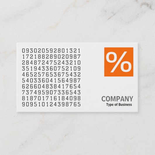 フォト(v2)ロゴパネル-乱数 名刺 (正面)