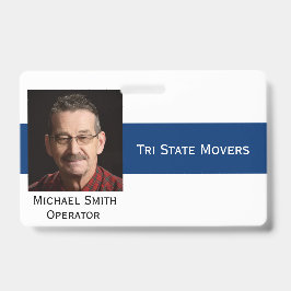 フォトIDクリップダブルサイドパーソナライズ文字バッジ バッジ