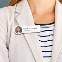 フォトIDシンプルお洒落の基本ホワイトビジネスタイトル