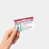 フォトID識別カスタムカードバッジ バッジ (手持ち)