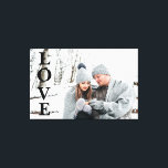 フォトLOVEタイポグラフィKeepsakeホームデコールキャンバス キャンバスプリント<br><div class="desc">あなたの写真にL-O-V-Eのスペルが書かれお気に入りのている。誰にとっても完璧な形見。</div>