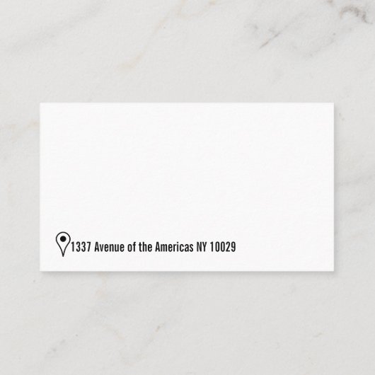 フォトqrコードとソーシャルメディアのアイコン 名刺 (裏面)