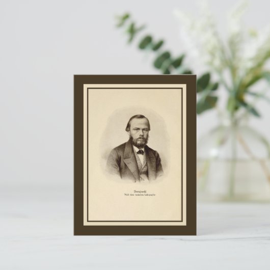 フォドルミハイロヴィッチドストイエフスキー ポストカード (スタンド正面)