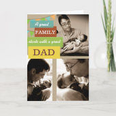 フォパーソナライズされたトファザーズデイカード カード (正面)
