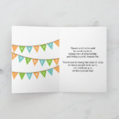 フォパーソナライズされたトファザーズデイカード カード (内部)