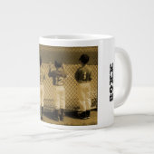 フォパーソナライズされたトマグテンプレート ジャンボコーヒーマグカップ (正面右)